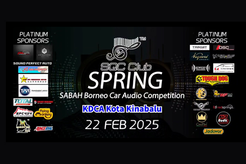 SQC CLUB Spring Car Audio Competition – Borneo First Stop: Kota Kinabalu, Sabah